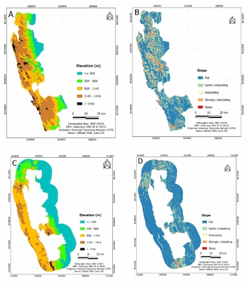 Land Use and Land Cover Dynamics in the Chapada Diamantina National Park and Buffer Zone, Bahia, Brazil – Figure 2